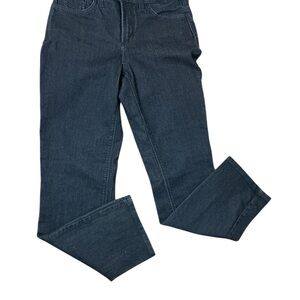 NYDJ Women's Straight Leg Jeans - Dark Blue